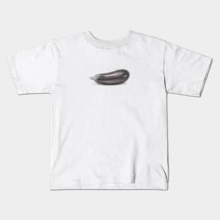 Eggplant Kids T-Shirt